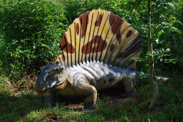 Dinosaurierland auf Rügen - Skulptur