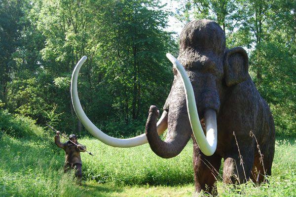 Mammut im Dinosaurierland auf Rügen