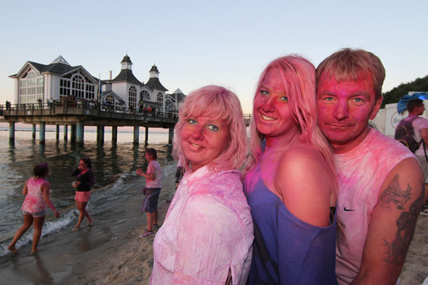 Holi Fest in Sellin auf Rügen