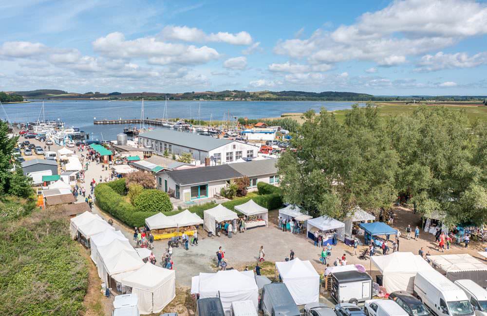 Rügenmakrt in Thiessow - Ausblick