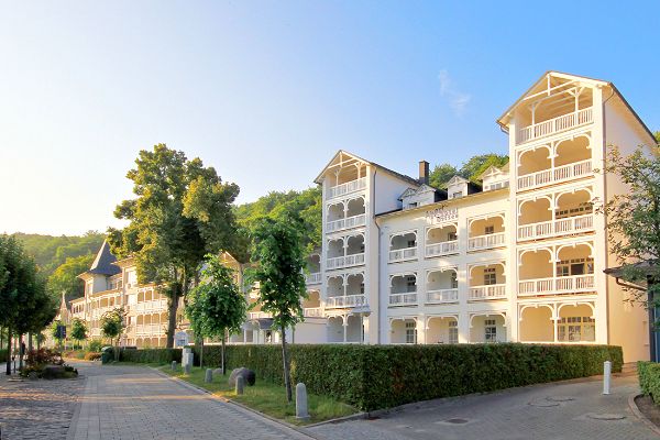 Das Aparthotel Ostsee direkt am Meer im Ostseebad Binz