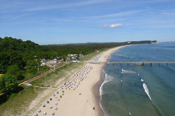 Luftaufnahme Strand Göhren