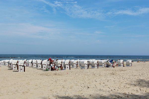 Strand im Ostseebad Sellin