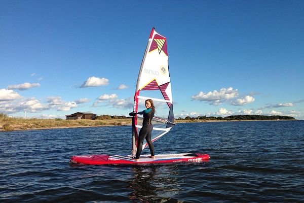 Windsurfen auf Rügen