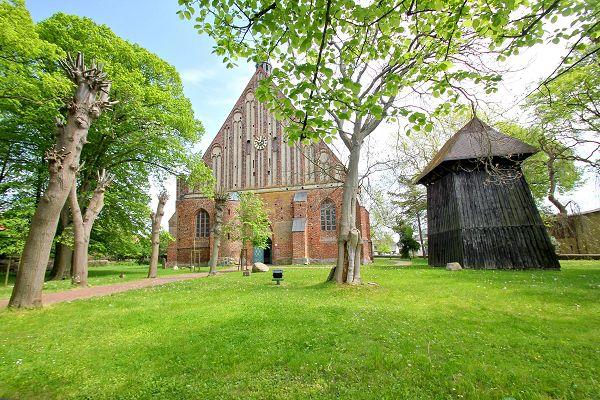 Die Kirche in Wiek auf Rügen