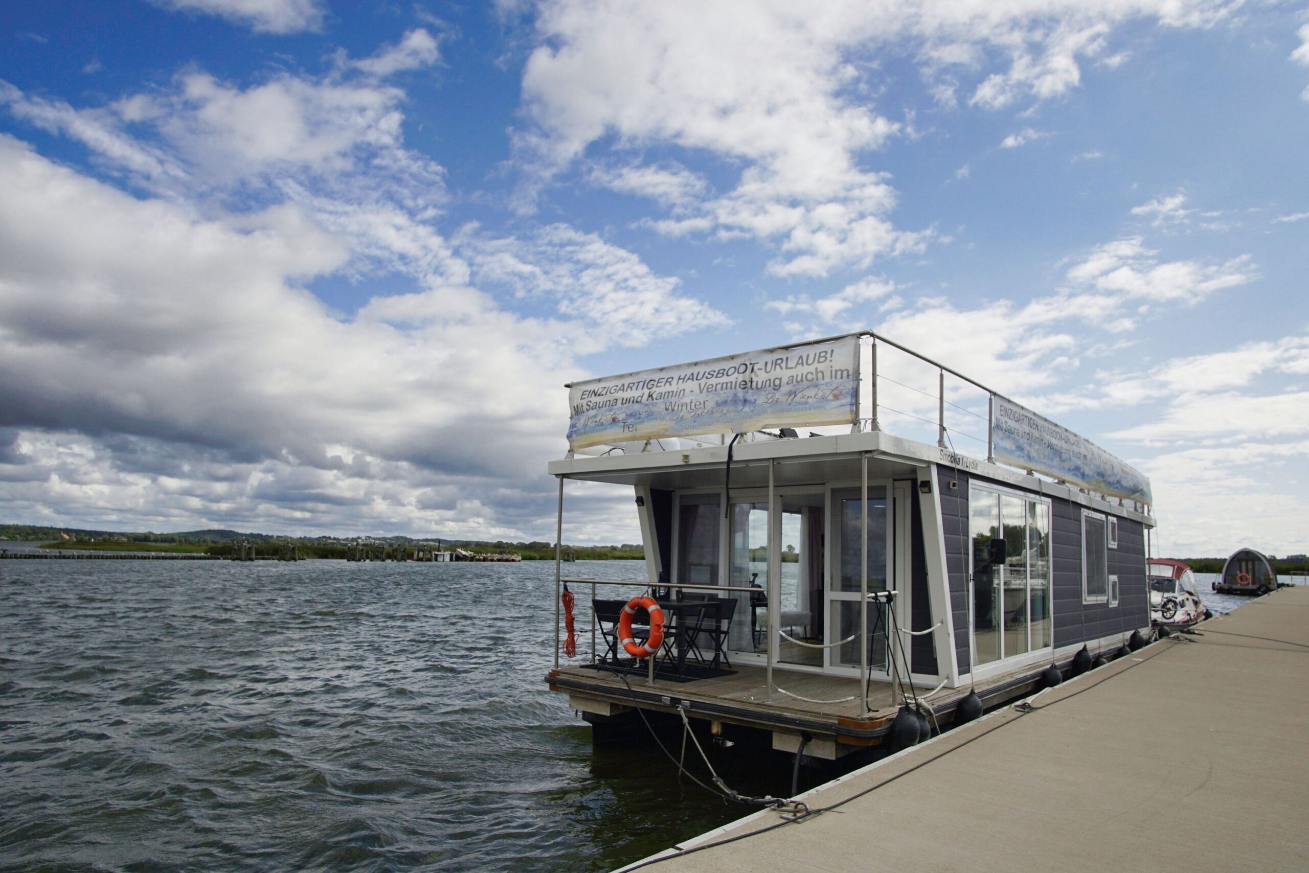 Hausboot Lydia in Gager