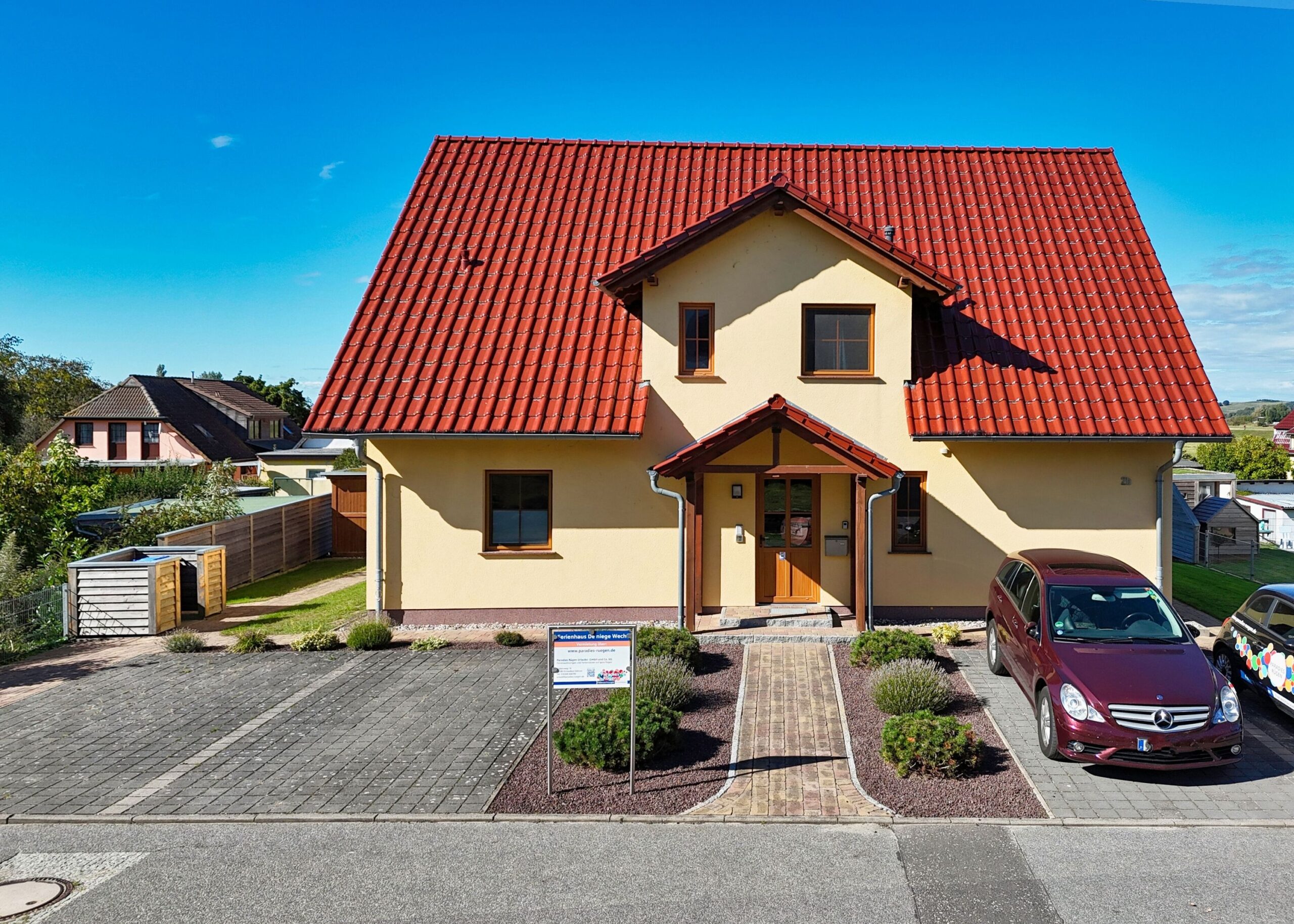Ferienhaus De niege Wech in Thiessow