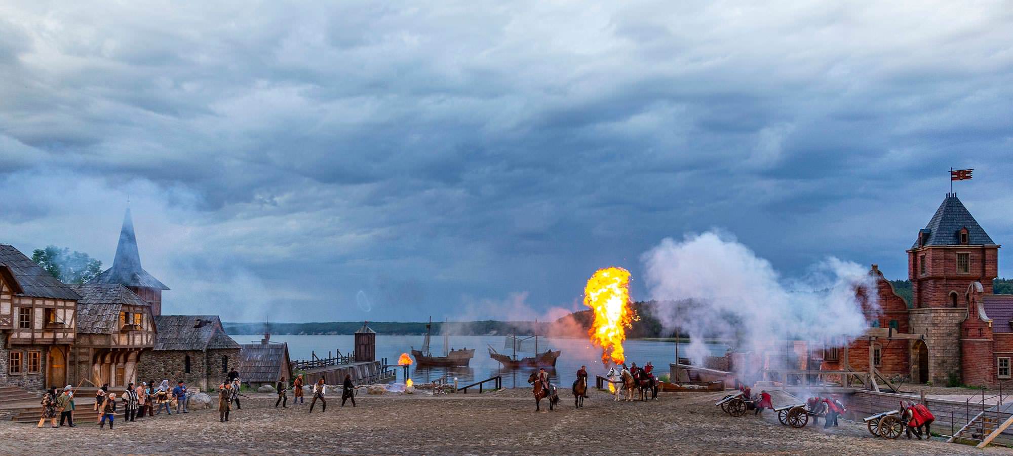 Störtebeker Festspiele - Spielszene Dämmerung