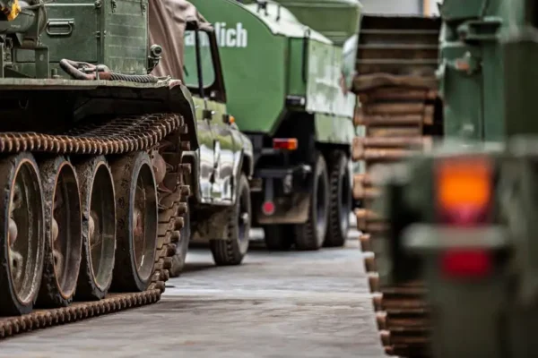 Panzer im Oldtimer Museum Rügen in Prora