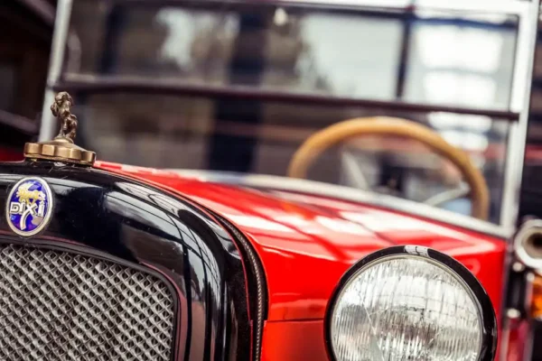 Dixi Auto im Oldtimer Museum Rügen in Prora