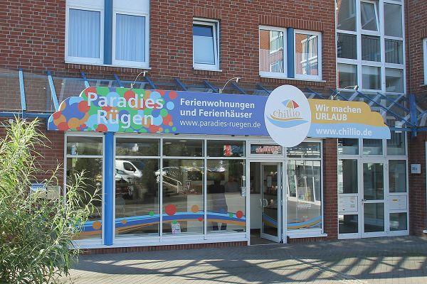 Die Rezeption von Paradies Rügen in Binz - Außenansicht