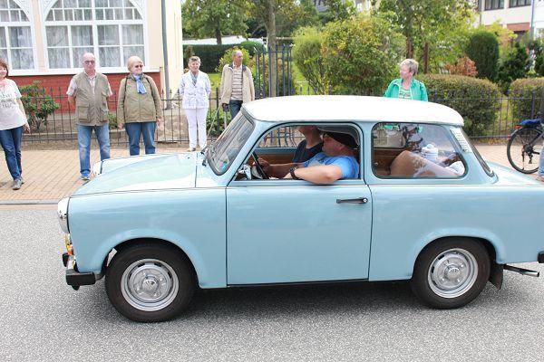 Oldtimer auf Rügen - unterwegs mit dem Trabi