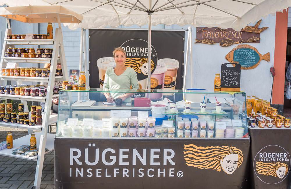 Rügener Inselfrische auf dem Rügenmarkt