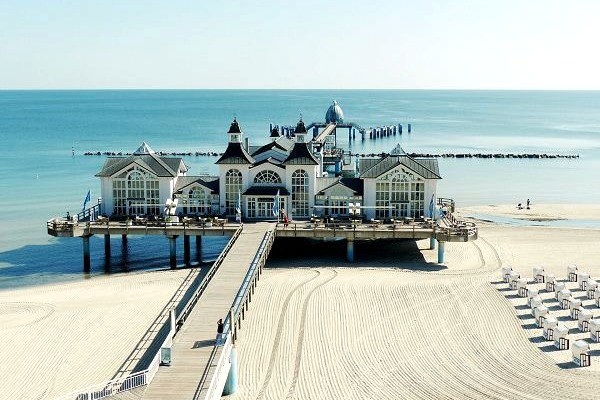 Seebrücke im Ostseebad Sellin