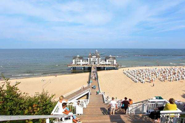 Seebrücke im Ostseebad Sellin