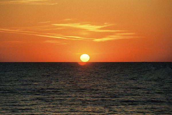 Sonnenuntergang Ostsee