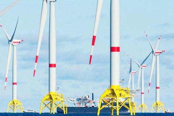 Offshore-Windpark vor Rügen